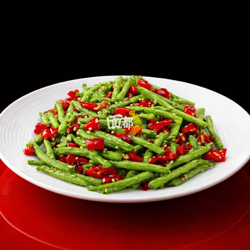 Haricots verts sautés à sec